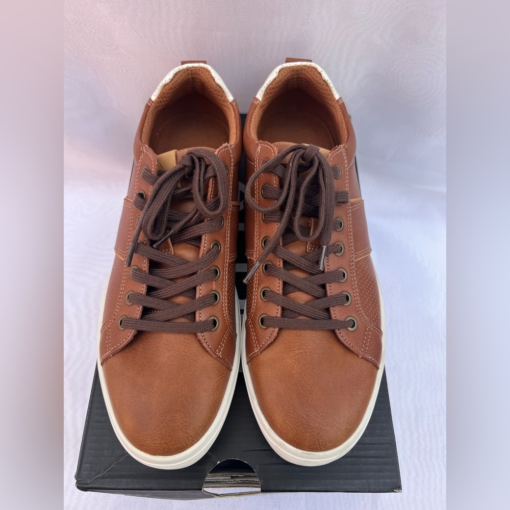 Aldo Men’s Seakers Cognac Size US 7